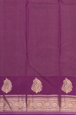 Image of Purple Silk Saree