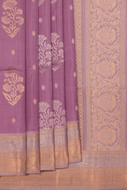 Image of South Silk Purple Saree