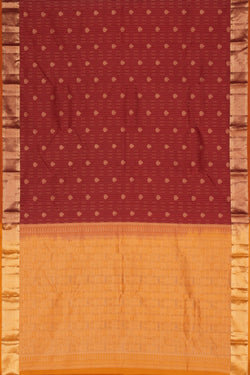 Image of South Silk Maroon Saree