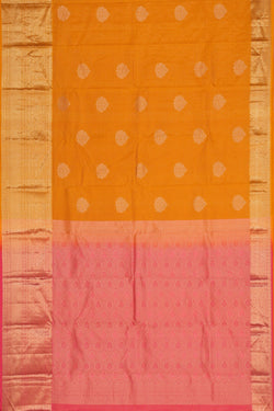 Image of South Silk Mustard Saree