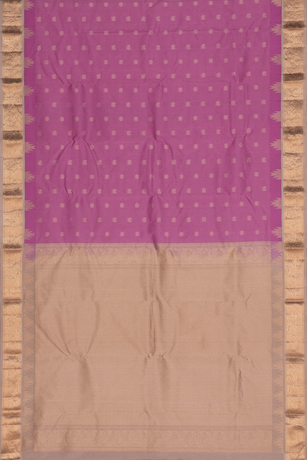 South Silk Purple Saree