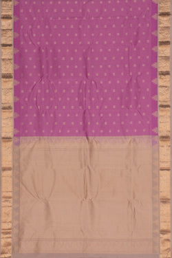 Image of South Silk Purple Saree