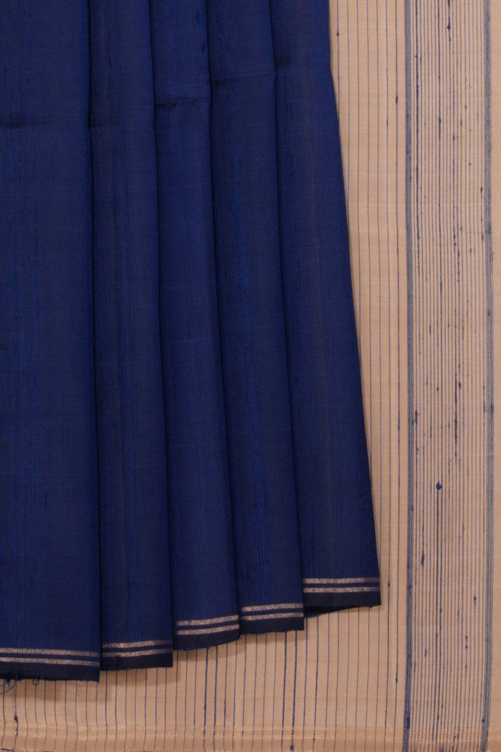 South Silk Indigo Blue Saree