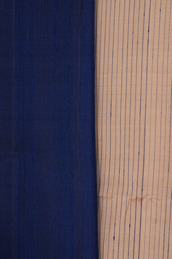 Image of South Silk Indigo Blue Saree