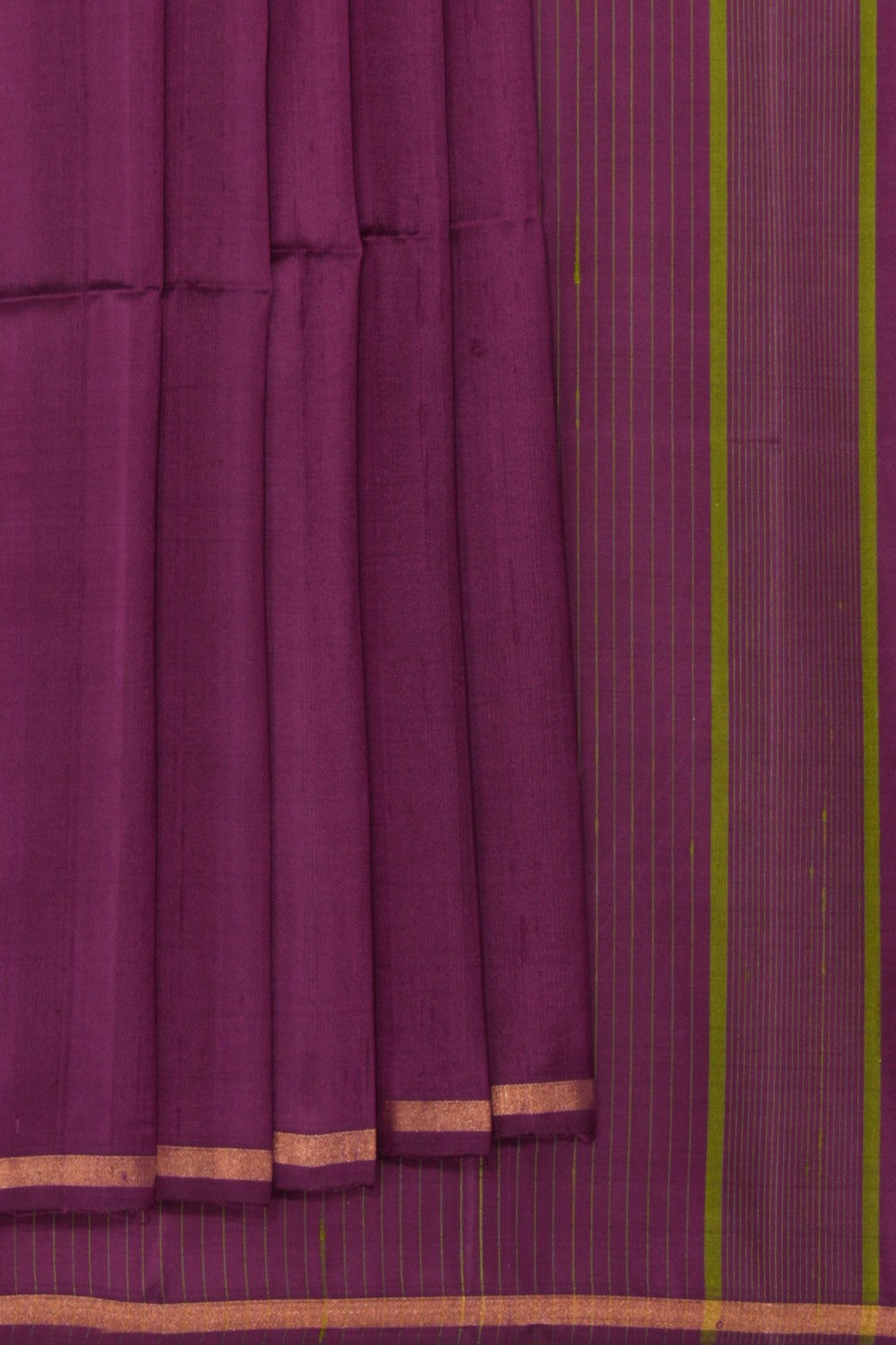 South Silk Purple Saree