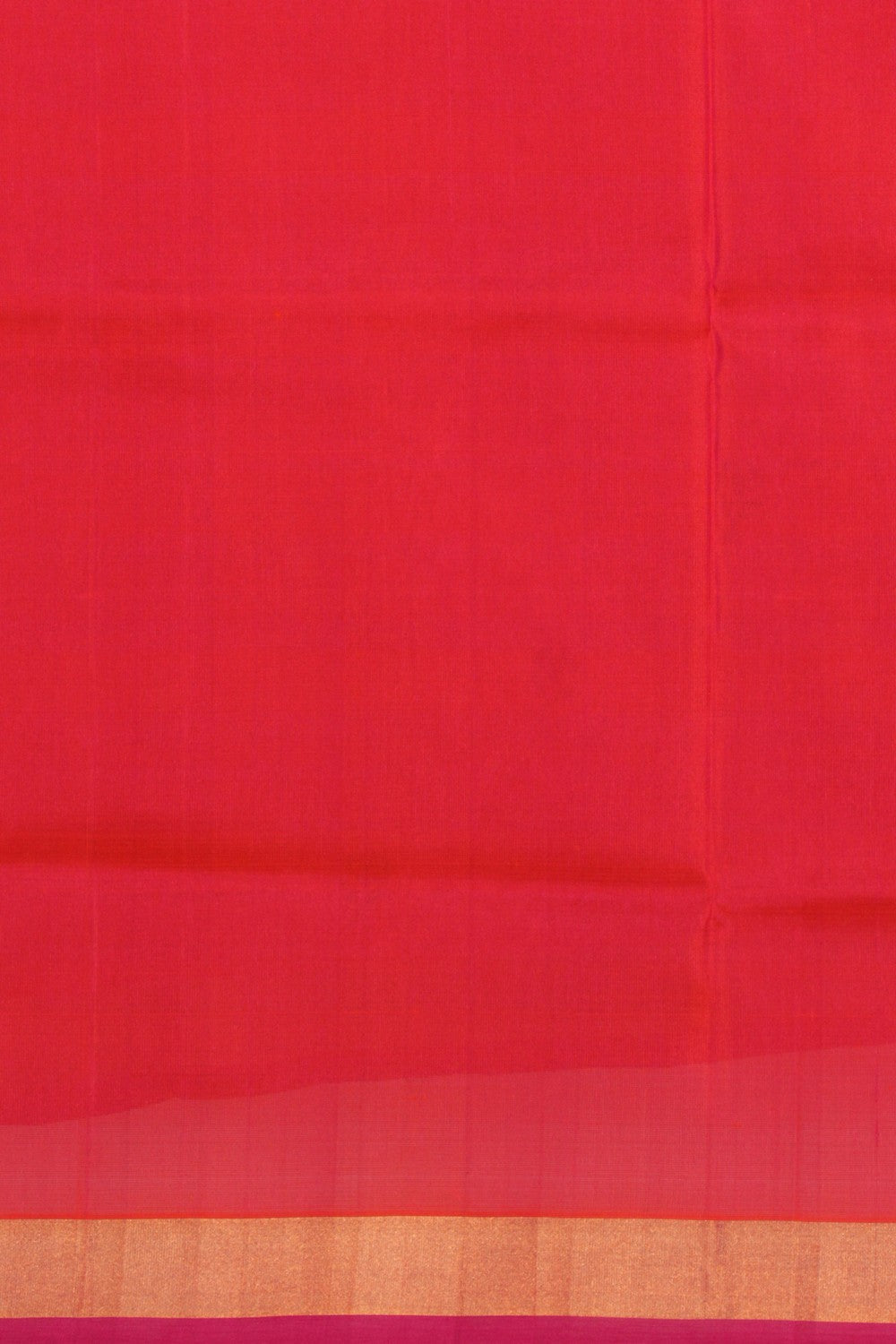 Image of Uppada Silk Pinkish Red Saree