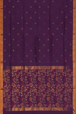 Image of Uppada Silk Purple Saree