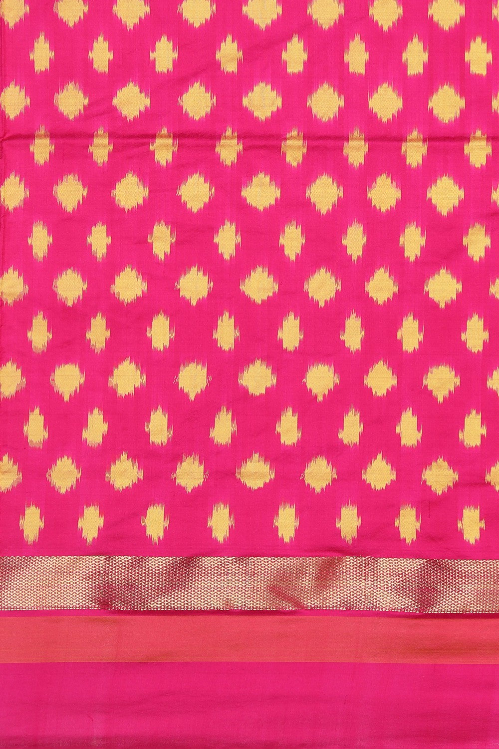 Pochampally Silk Light Yellowish Green Saree