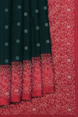 Image of South Silk Black Saree