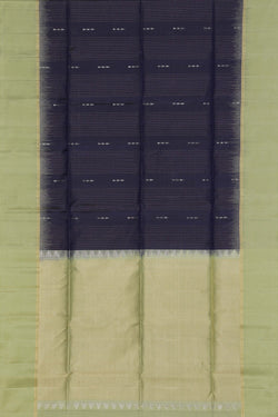 Image of South Silk Navy Blue Saree