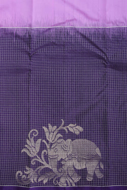 Image of South Silk Lavender Pink Saree