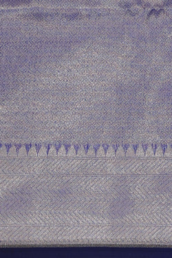 Image of Kora Silk Purple Saree