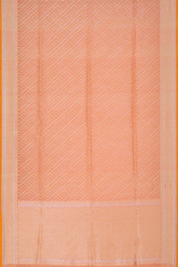 Image of Kora Silk Peach Saree