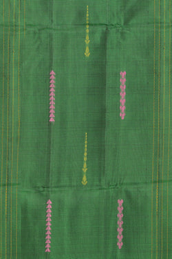 Image of South Silk Green Saree