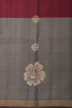 Image of South Silk Grey Saree