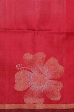 Image of South Silk Red Saree