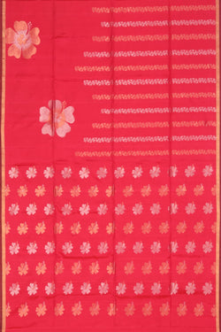 Image of South Silk Red Saree