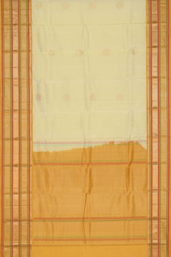 Image of South Silk Cream Saree