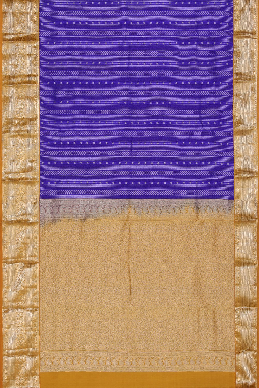 South Silk Blue Saree