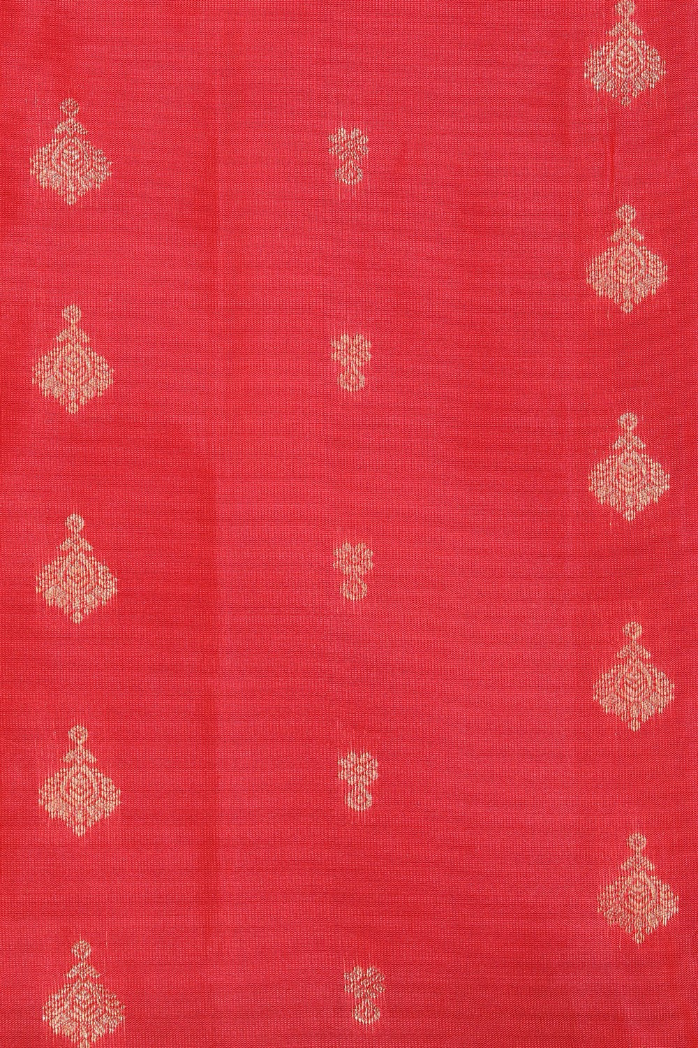 South Silk Fuchsia Pink Saree