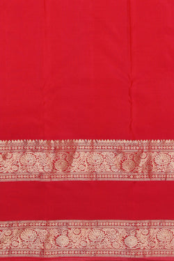 Image of South Silk Fuchsia Pink Saree