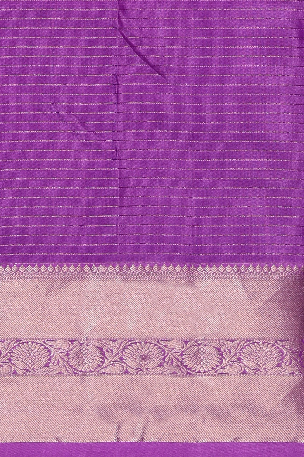 South Silk Kattam Purple Saree