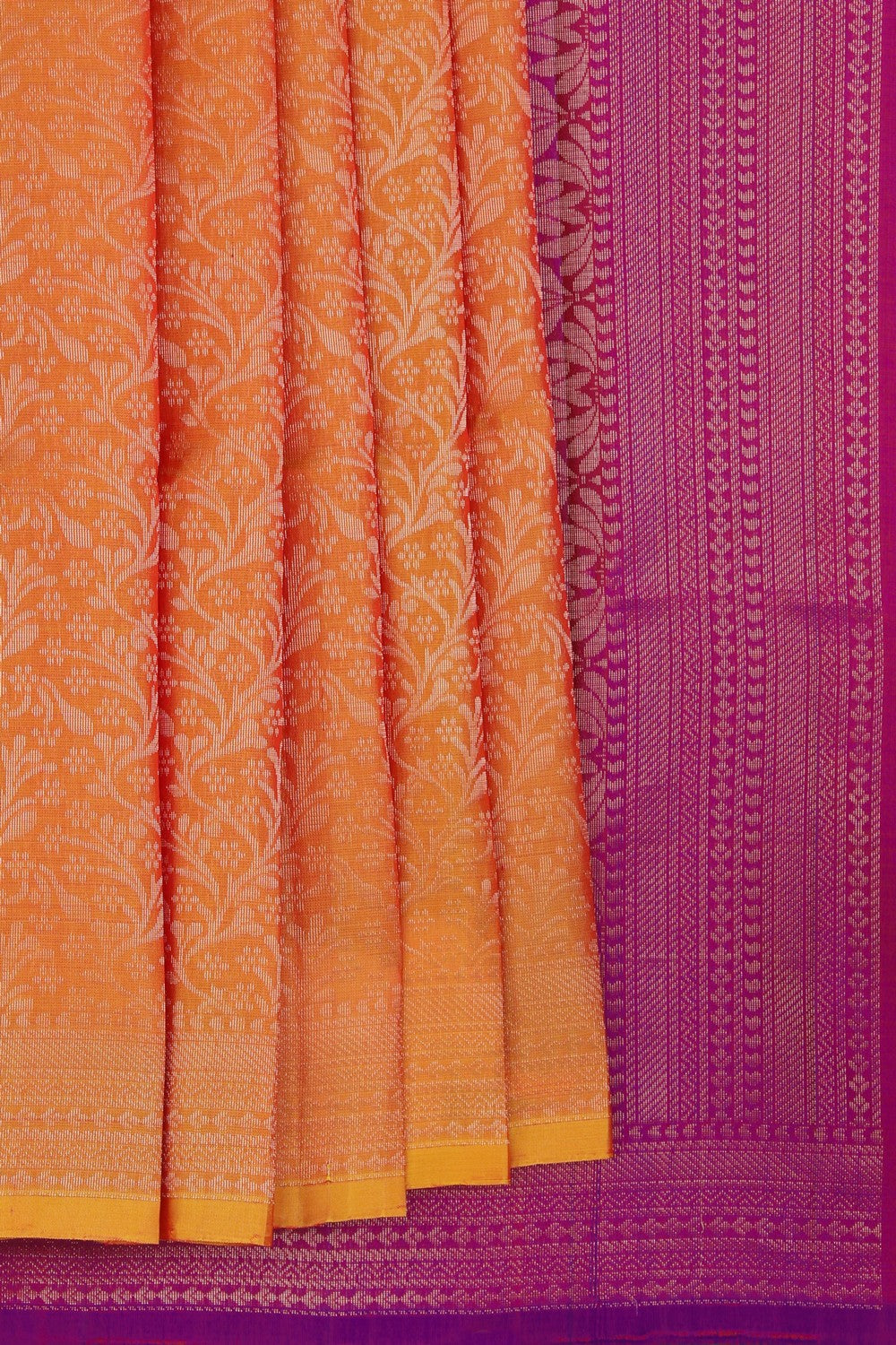 South Silk Mustard Saree