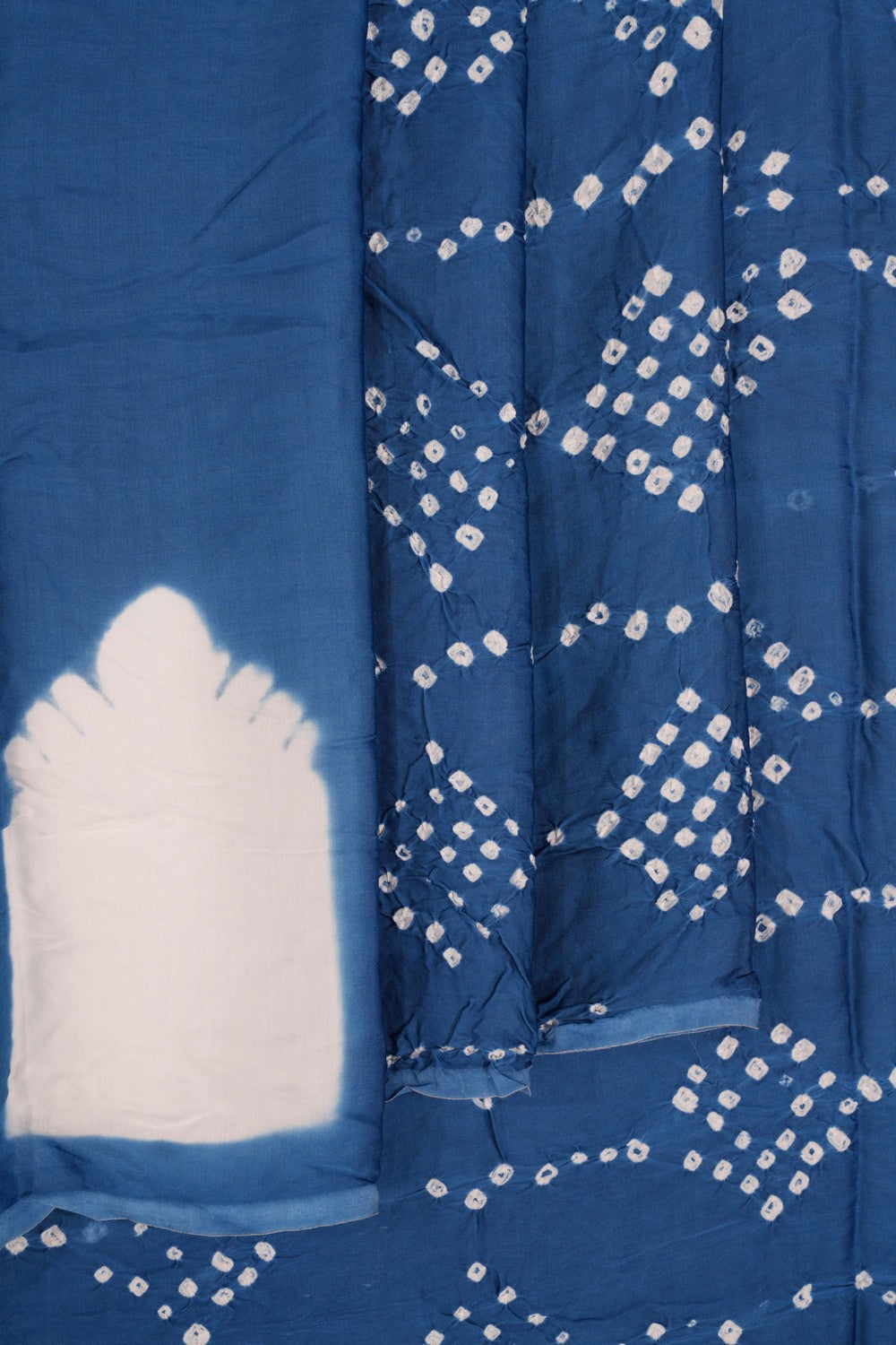 Bandhani/Shibori Dyeing Saree