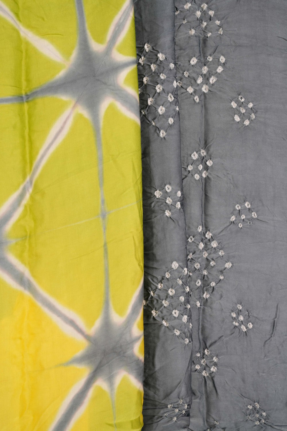 Bandhani/Shibori Dyeing Saree