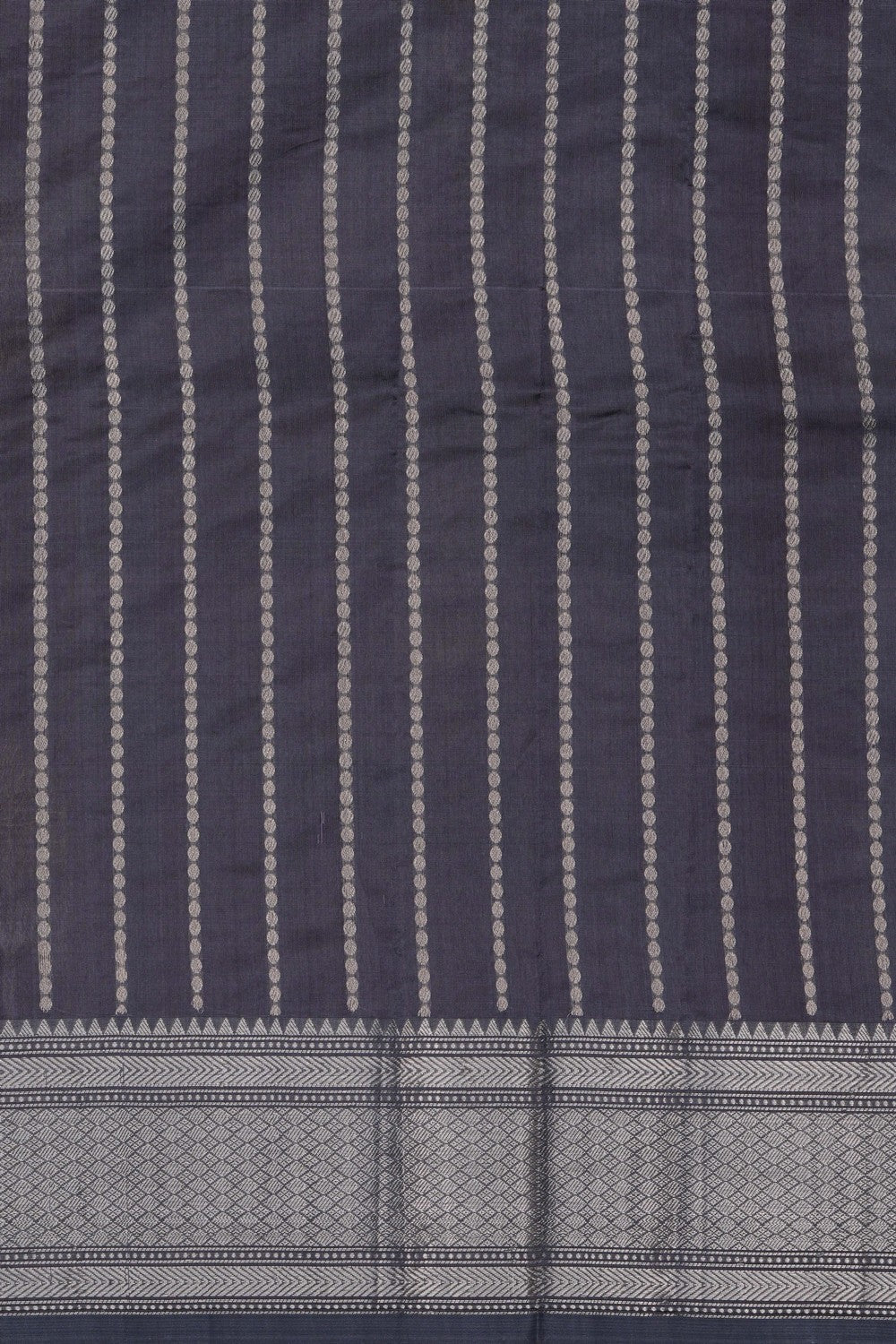 Image of Banarasi Silk Purple Saree