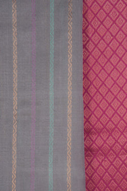 Image of Kuppadam Grey Saree