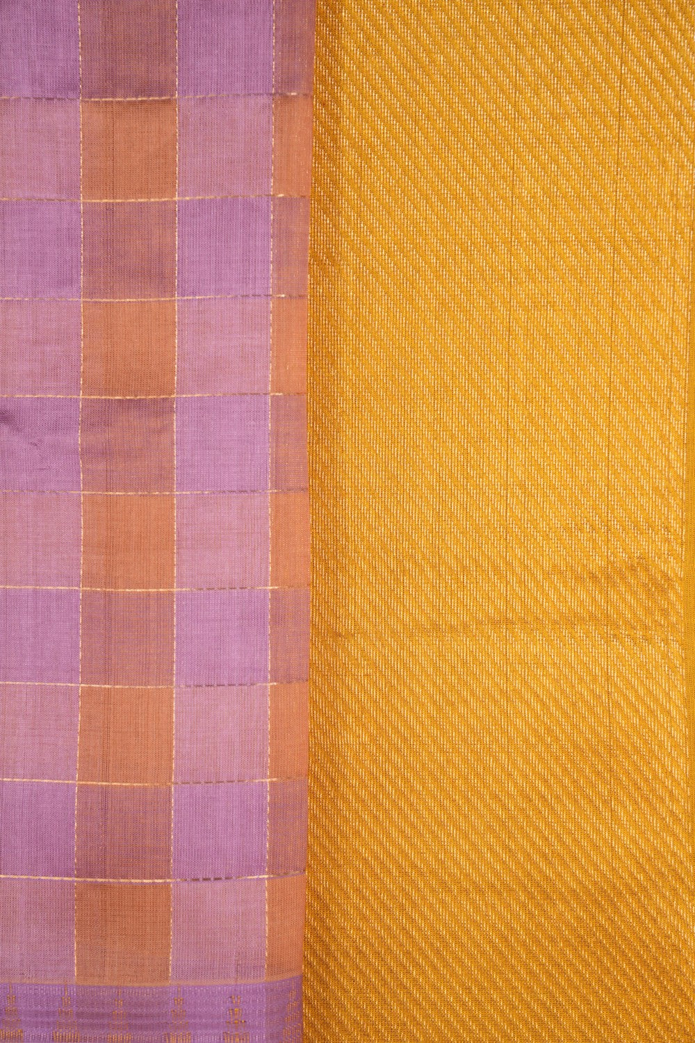 Kuppadam Kattam Lavender Purple Saree