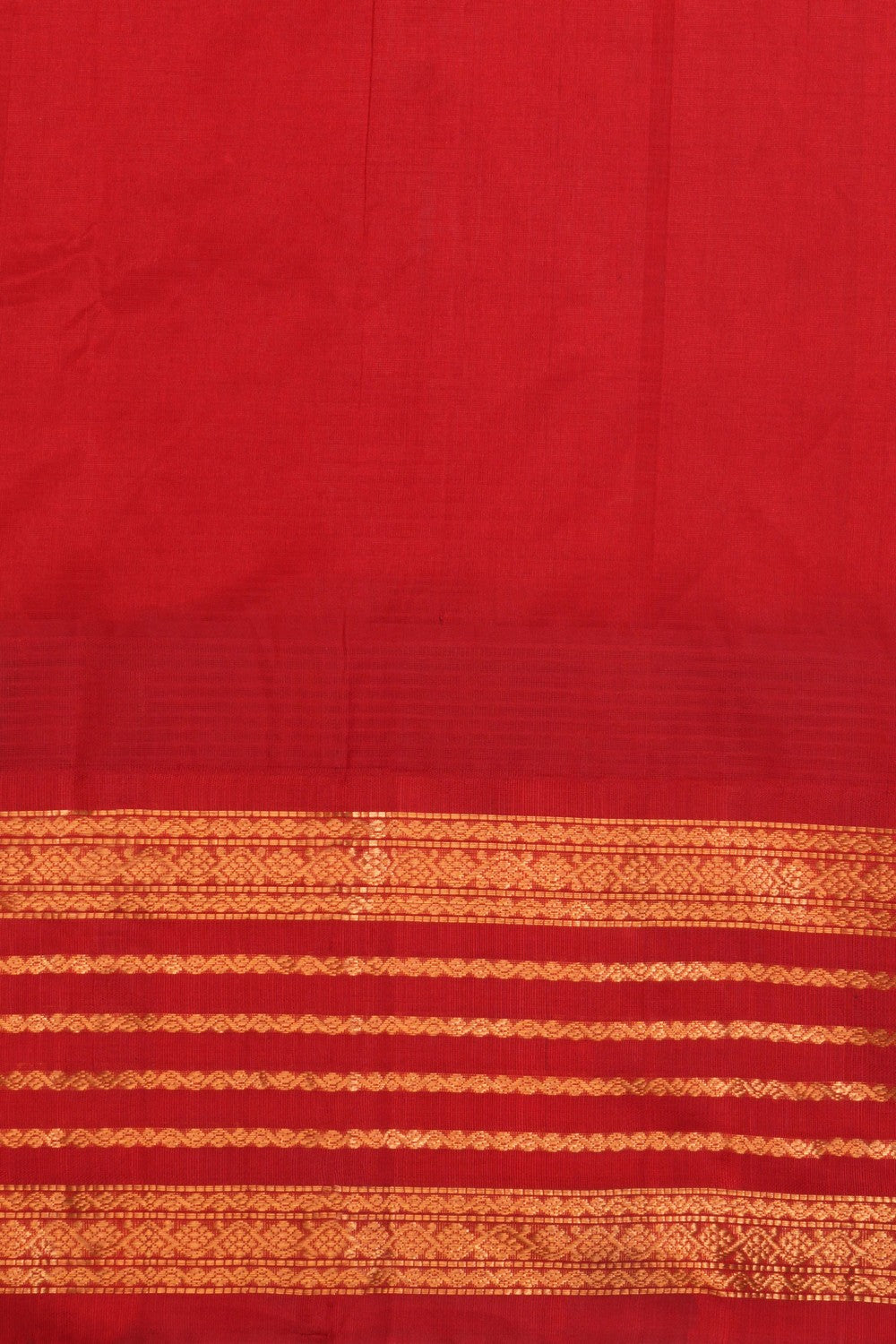 Image of Kuppadam Kattam Green Saree