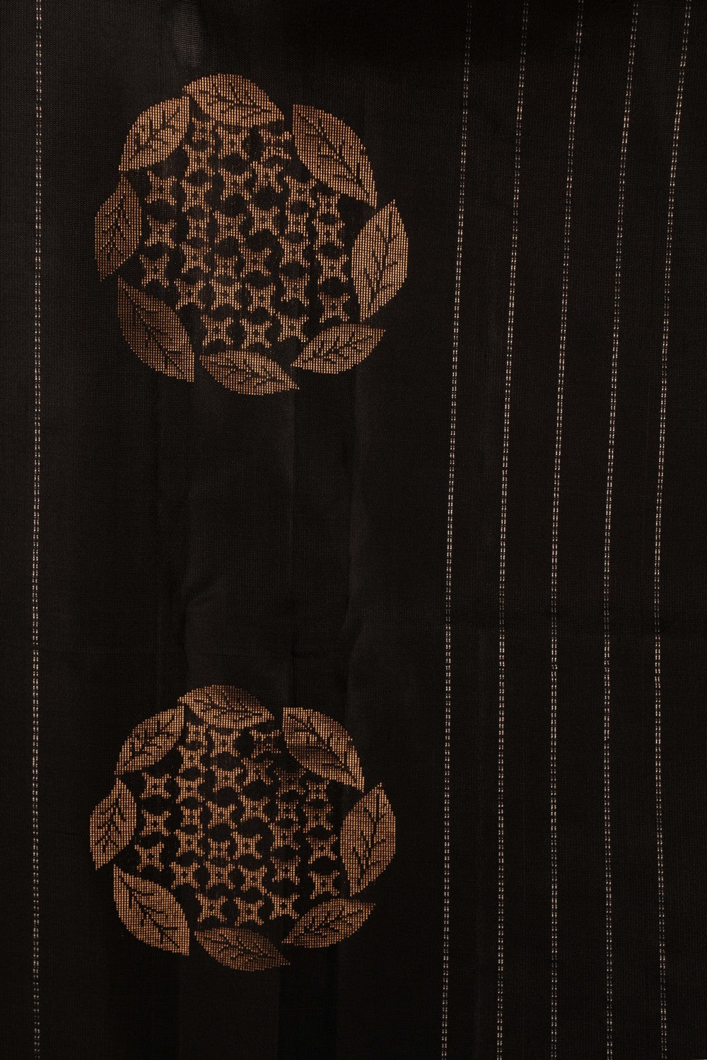 South Silk Black Saree