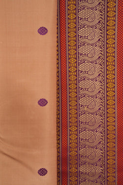 Image of South Silk Beige Saree