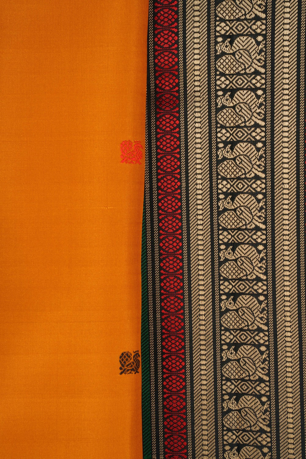 South Silk Yellow Saree