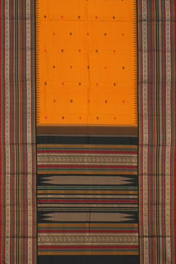 Image of South Silk Yellow Saree