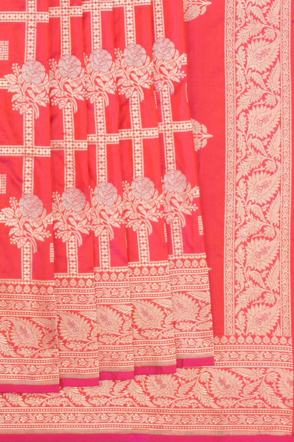 Banarasi Silk Pink Saree