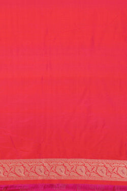 Image of Banarasi Silk Pink Saree