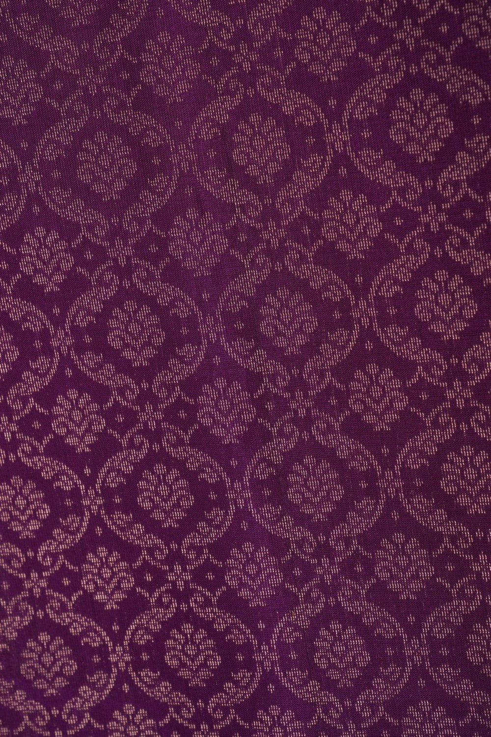 Image of South Silk Brocade Purple Saree