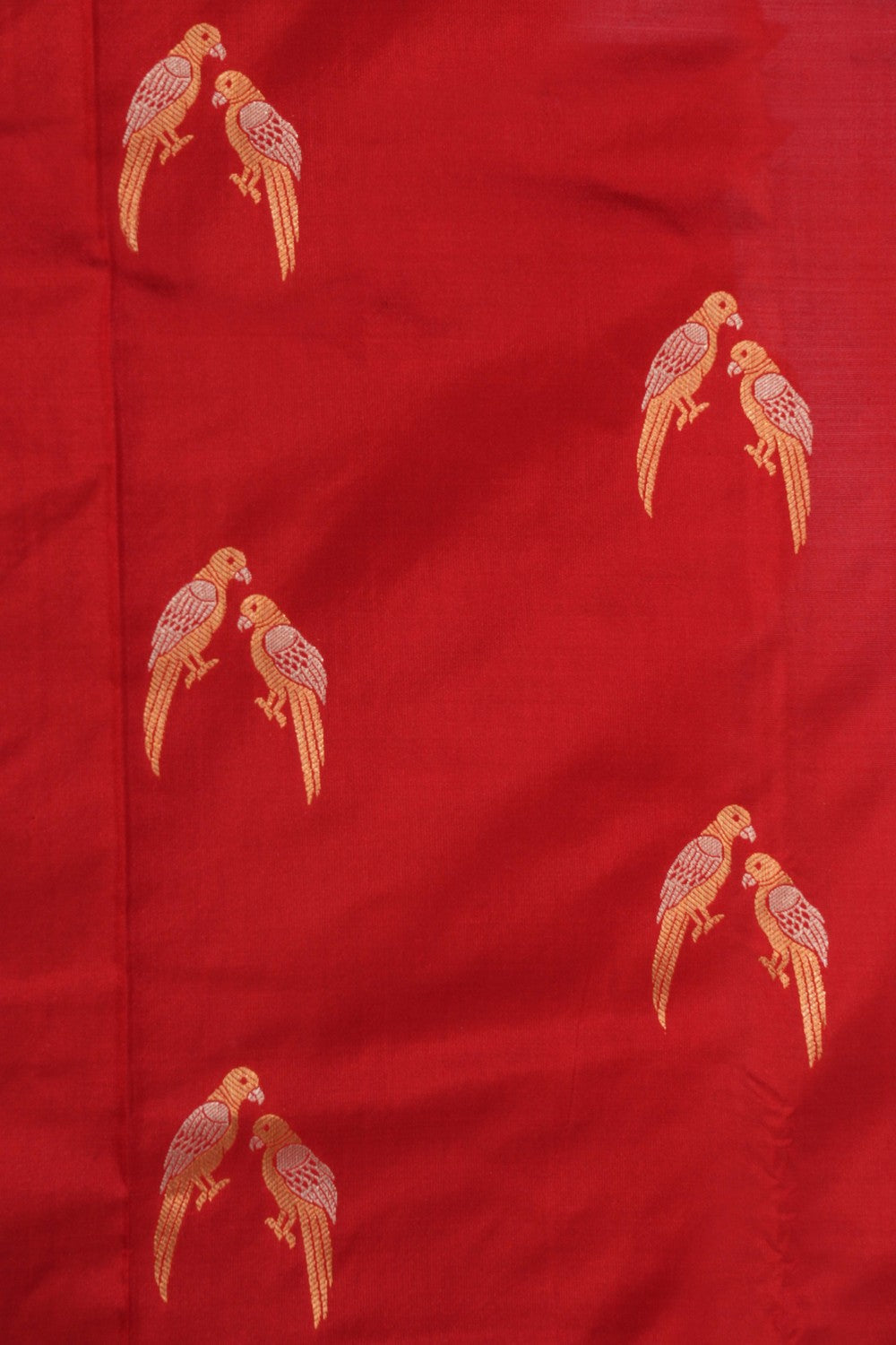 South Silk Red Saree