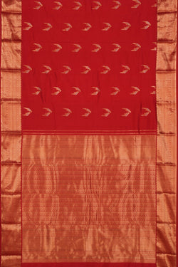 Image of South Silk Red Saree