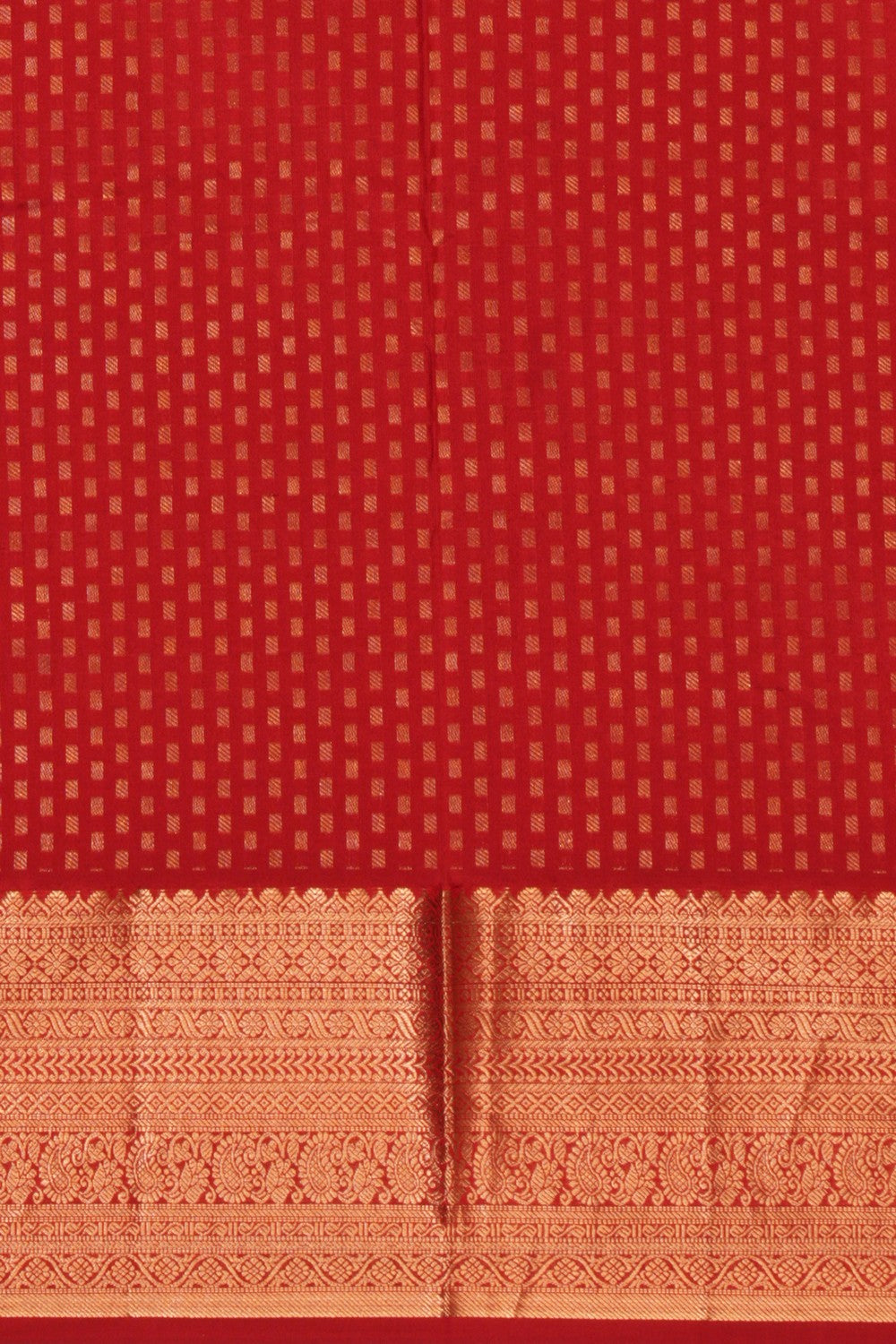 South Silk Red Saree