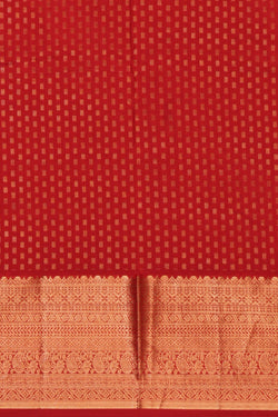 Image of South Silk Red Saree