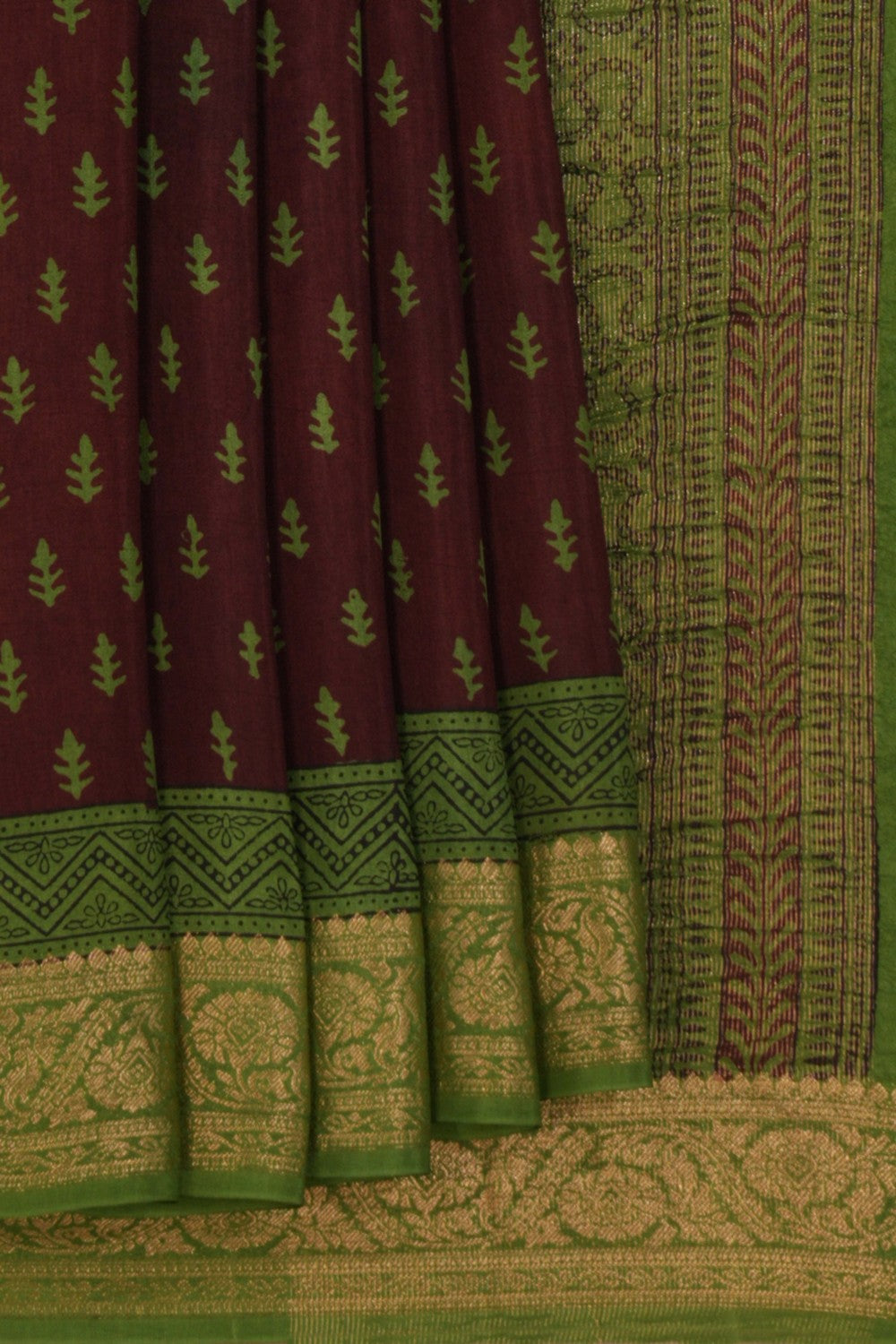 Bagru Block Printed Saree