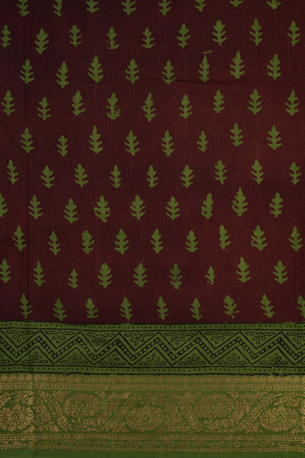 Bagru Block Printed Saree