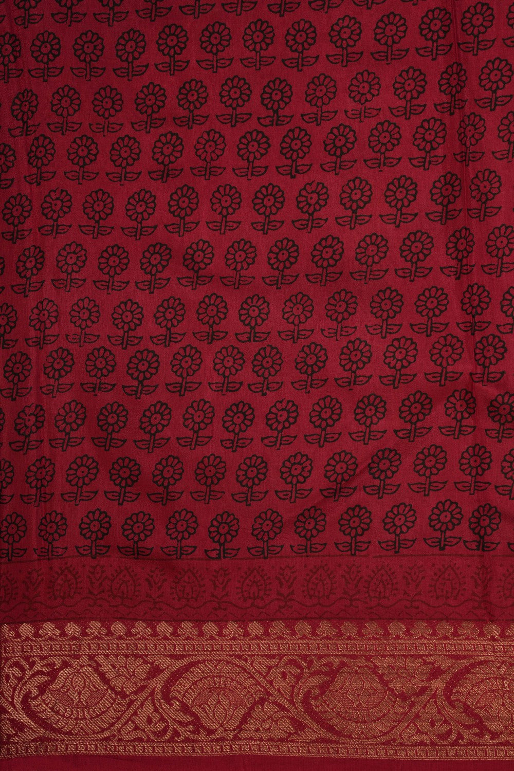 Bagru Block Printed Saree