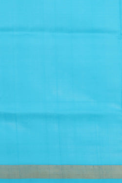 Image of Uppada Silk Blue Saree