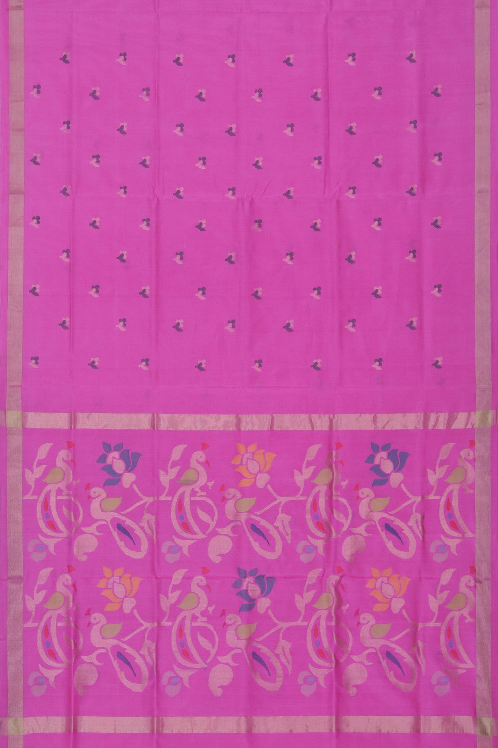 Uppada Silk Pink Saree