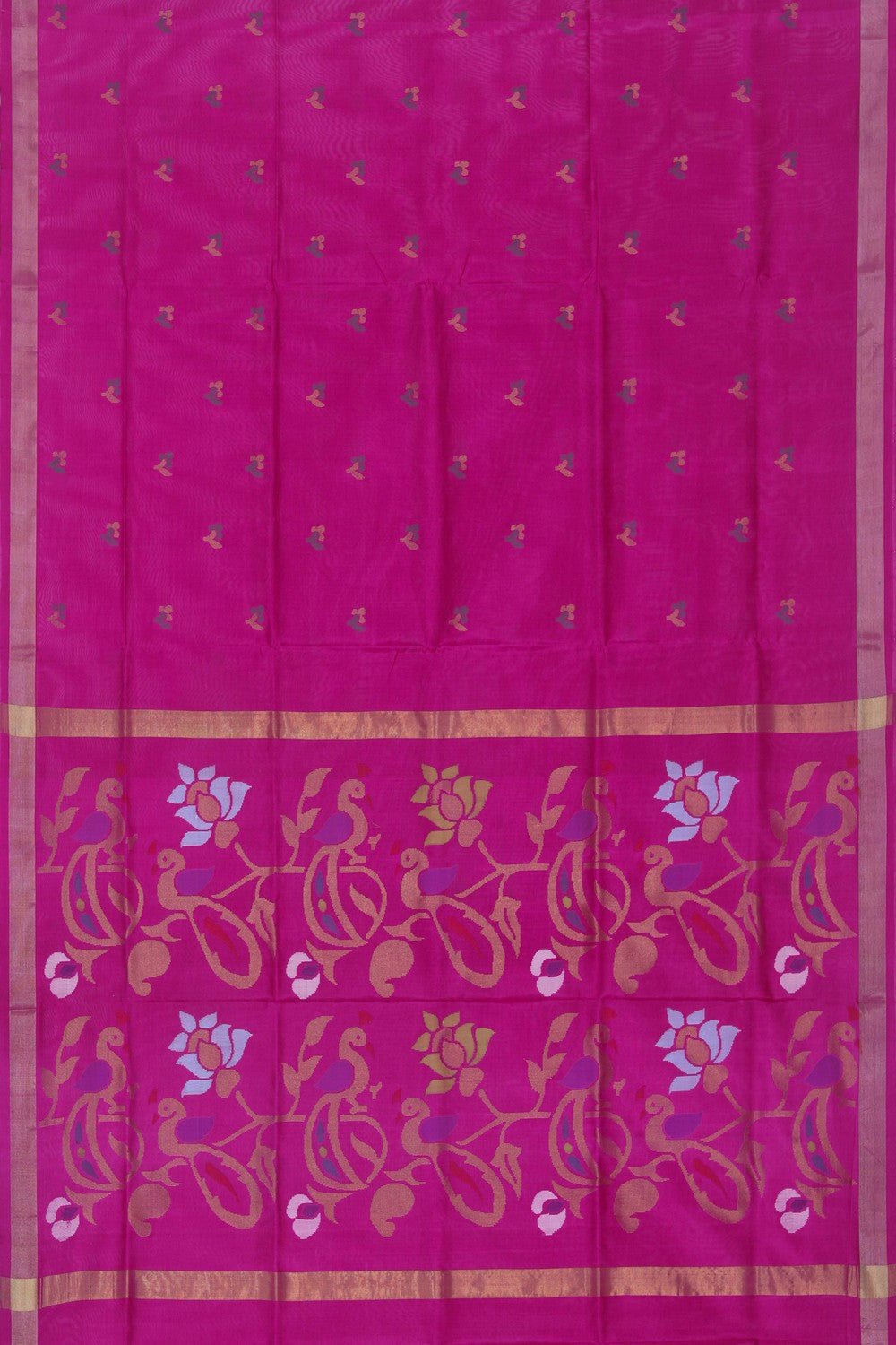 Uppada Silk Pink Saree